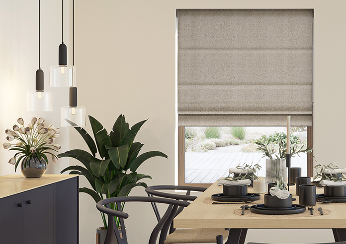 Jakarta, Lambs Fur - Twist&Fit Roman Blind - Image 3
